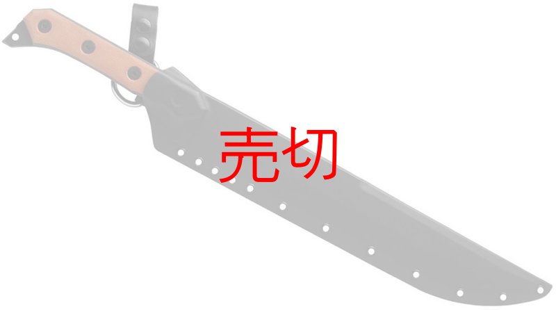 画像3: Tops C.U.M.A. カゲマチェットナイフ 1095ハイカーボン鋼 (3)