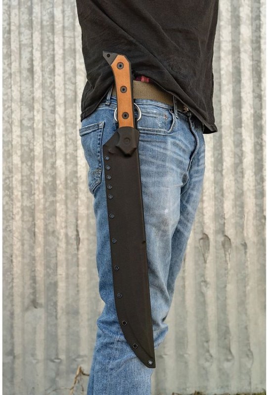 画像4: Tops C.U.M.A. カゲマチェットナイフ 1095ハイカーボン鋼 (4)