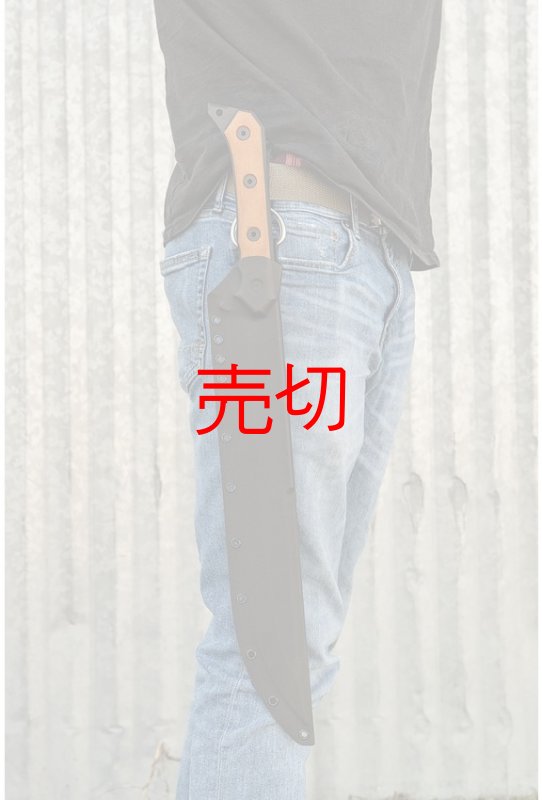 画像4: Tops C.U.M.A. カゲマチェットナイフ 1095ハイカーボン鋼 (4)