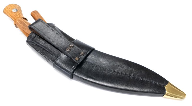 画像4: インド軍ククリナイフ アローマーク付↑(グルカナイフ) (4)