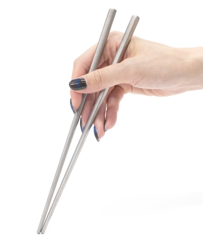 画像2: チタニュウム(チタン)製「箸」 (2)