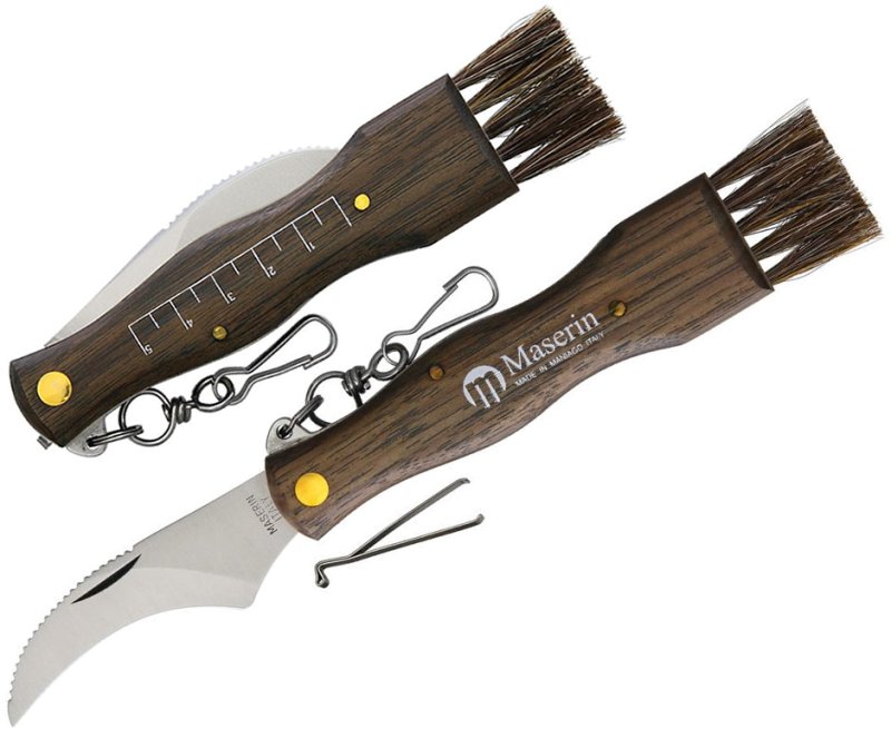 画像1: マッシュルームナイフ キノコ採取ナイフ (1)