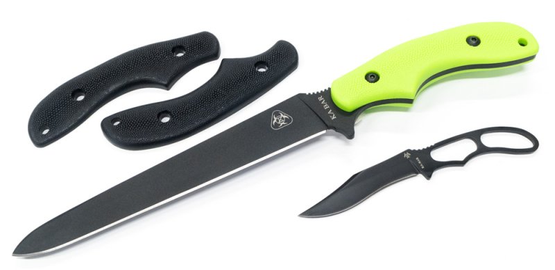 画像1: ZK ハンターサバイバルナイフ SK-5工具鋼 (1)