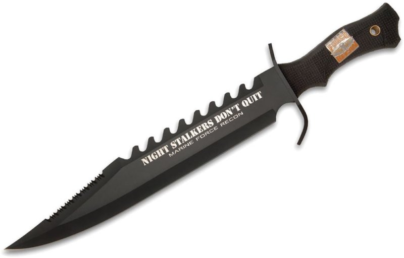 画像1: U.S.M.C.マリーンズ ナイトストーカーナイフ (1)
