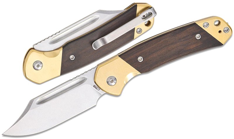 画像1: CJRB パイライト スリップジョイントナイフ (1)