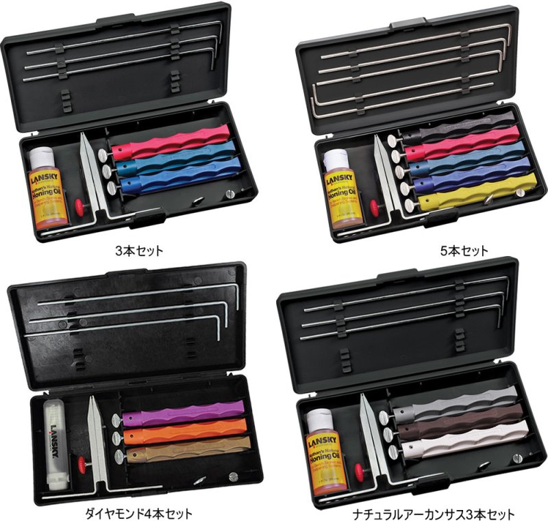 画像1: ランスキーナイフシャープナー(研ぎ器)＆クランプ台 (1)