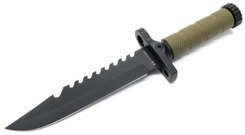 画像1: ハンヴィーネクストサバイバルナイフ (1)