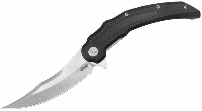 画像1: ウェーブクレストライナーロックナイフ (1)