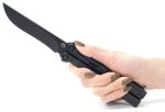 画像2: フライスイッチバリソンバタフライナイフ チタンハンドル (2)
