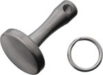 画像1: Zip-Ti チタン製ジッパープル・グレード5チタン (1)
