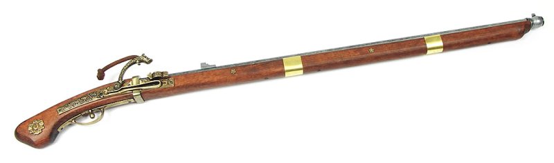 画像1: 種子島　火縄銃 長筒 (1)