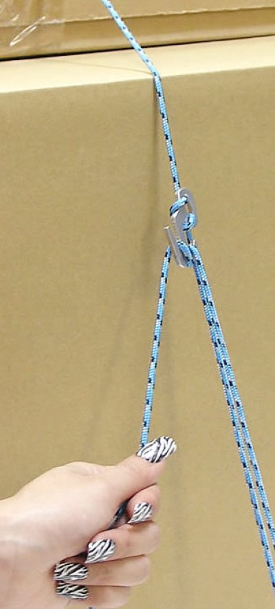 画像1: フィガー9・ロープ固定具 Sサイズ＆3mmロープ
