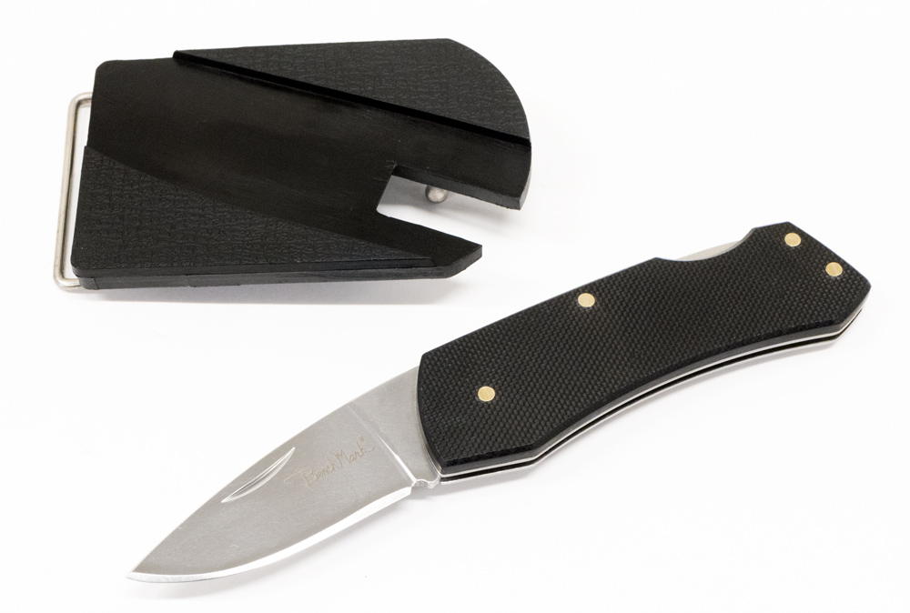 ベルトバックル シークレットナイフ G10ハンドル - リバートップ